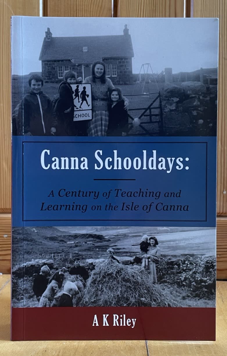 Canna Schooldays by A K Riley, book cover