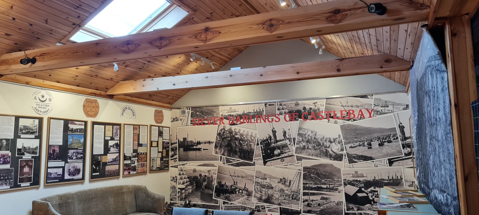 Inside the centre: the Silver Darlings display