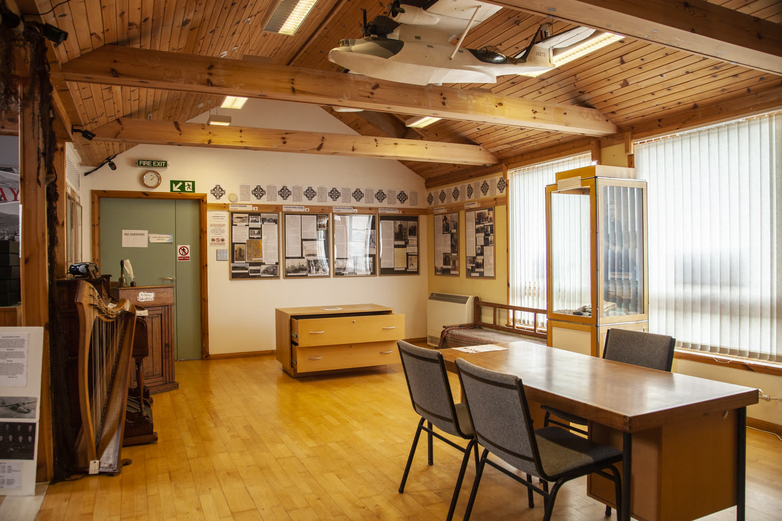 Inside the centre